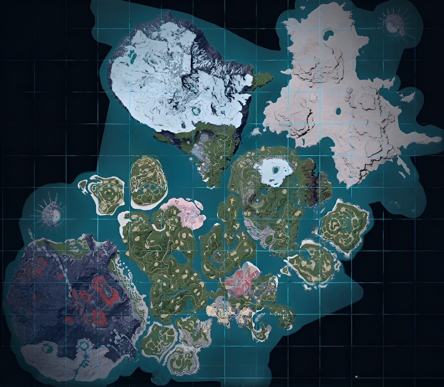 palworld map